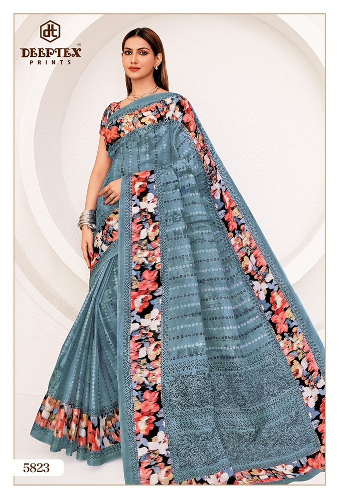 Deeptex Mother India Vol-58 Cotton Saree