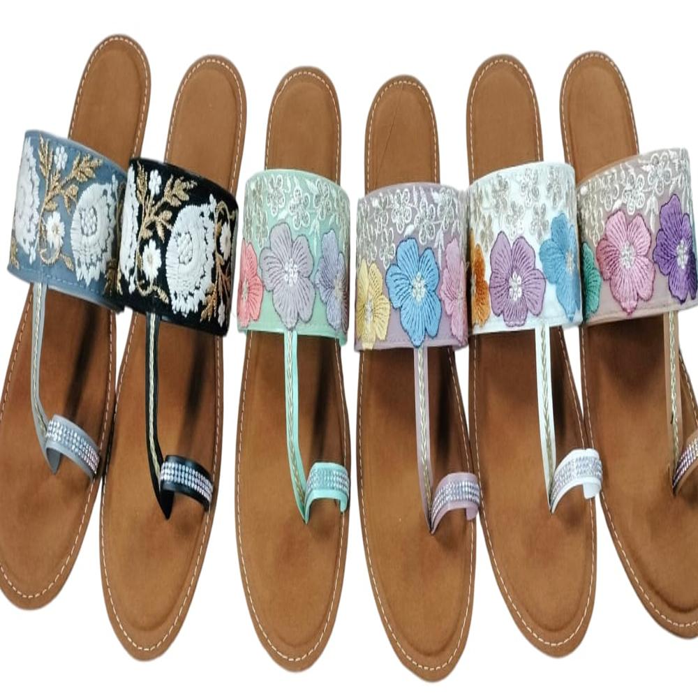 Crape Sole Kolhapuri - Color: All Color