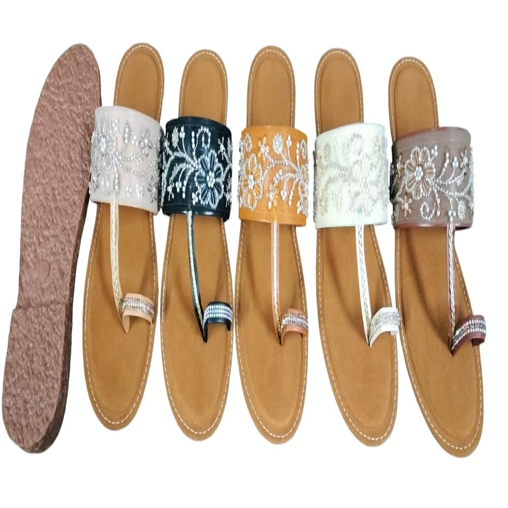 Crape Sole Kolhapuri - Color: All Color