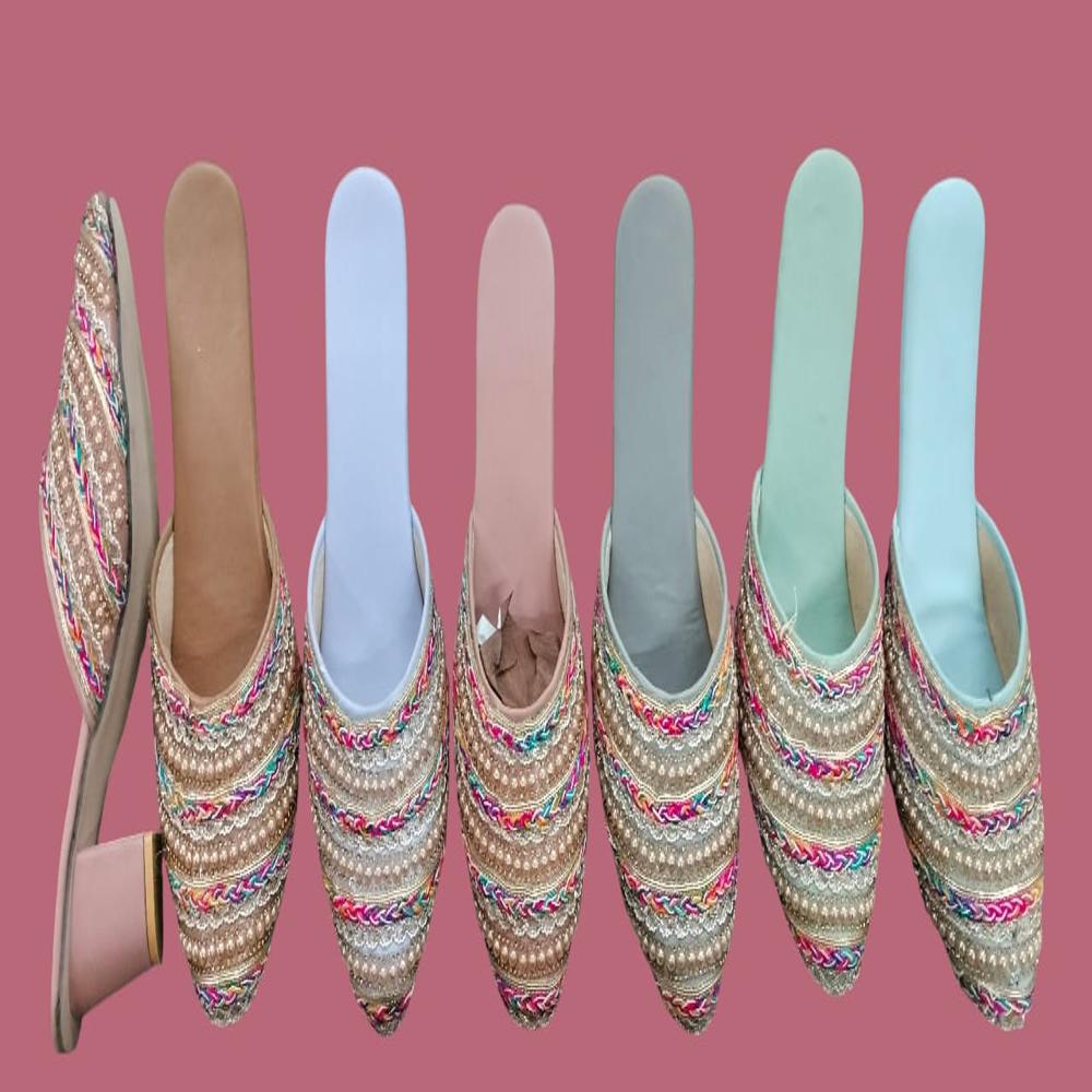 Dabka Bail Slippers