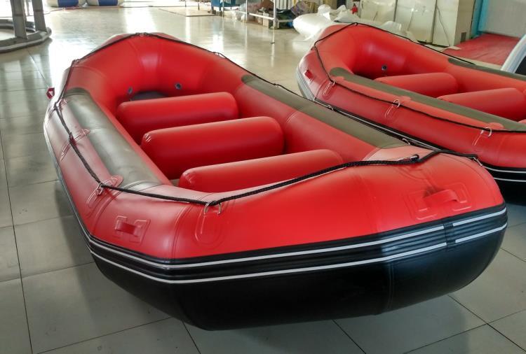 Inflatable Raft Boat - Color: Blue/white