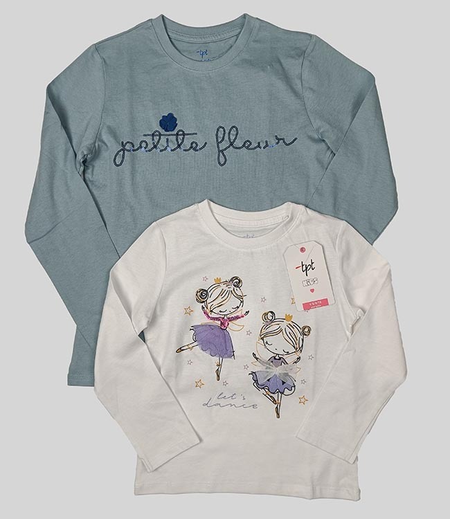 Girls Long Sleeve Tops