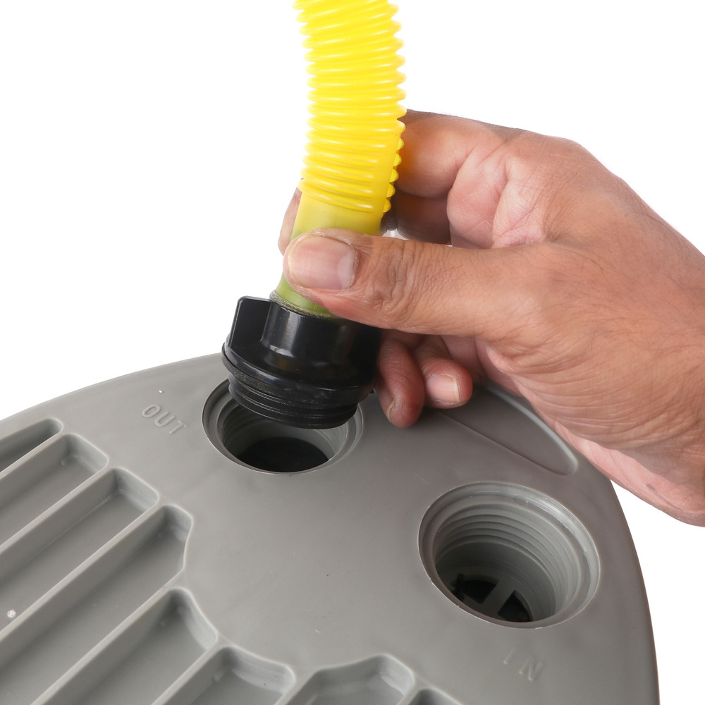 Foot Pump - Color: Grey Yellow