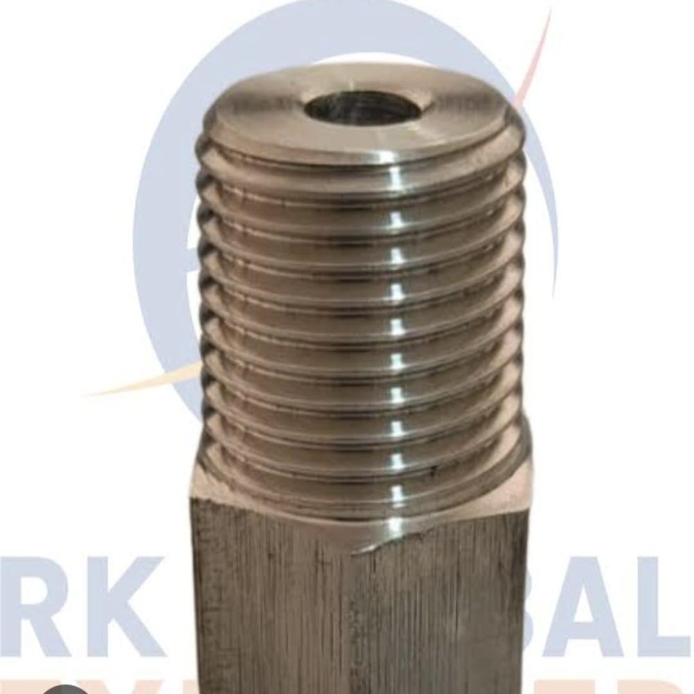 1''m X Npt 1.12''f Brass Adaptor - Color: Sliver