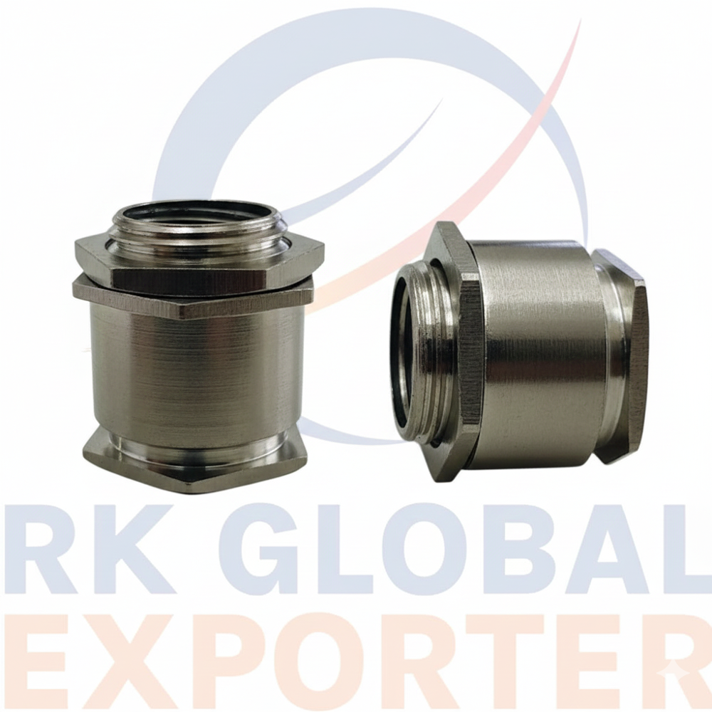 63 Mm Single Compression Brass Cable Glands - Color: Sliver