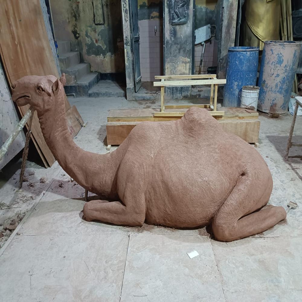 Camel statue