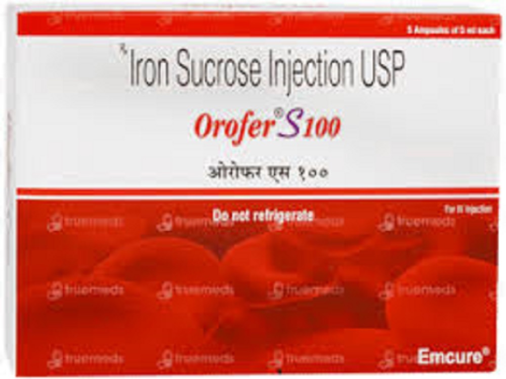 Orofer S 100 Mg Injection