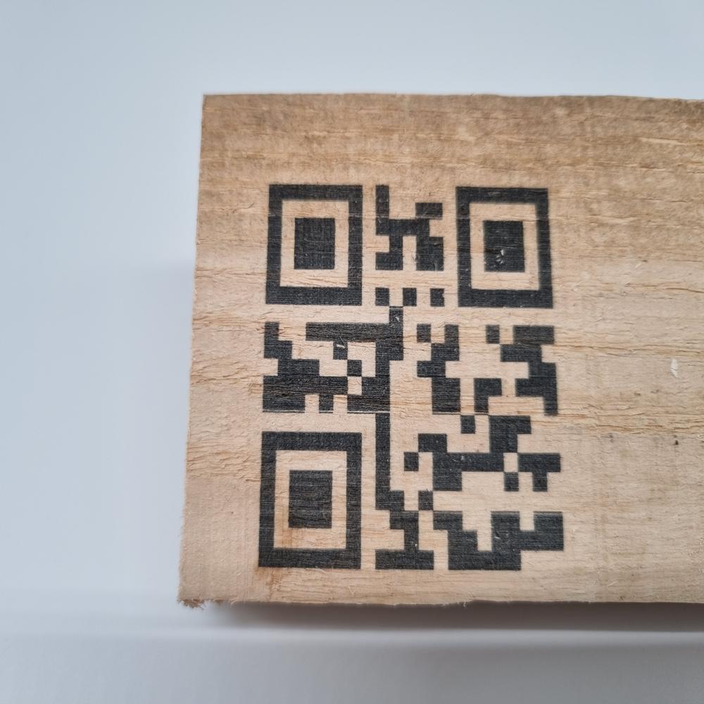 Portable Qr Code Printer For Timber Traceability - Color: Black