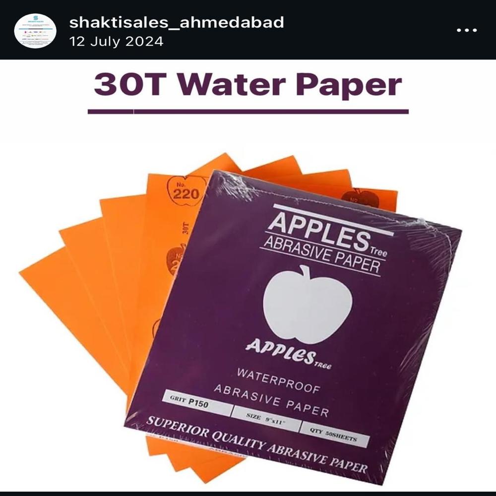Apple waterproof paper