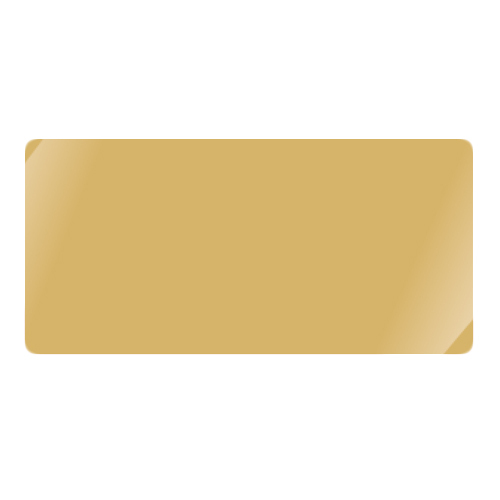 At 51 Gold Mirror Fluting Panel - Advantage: Lower Maintenance