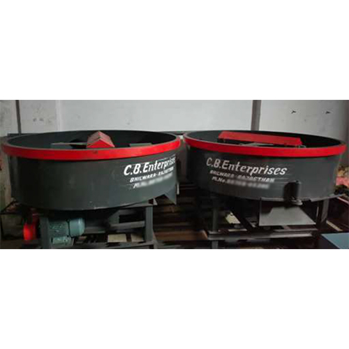 6.6 Feet Pan Mixer - Capacity: 600 Kg
