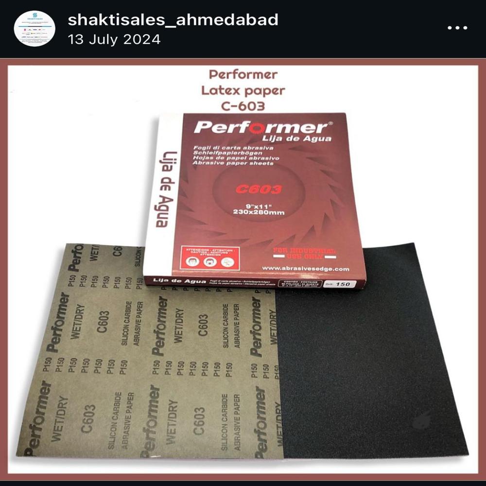 Performer Waterproof Paper - Color: Black