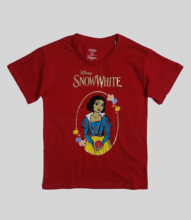 Girls Foil Printed Top