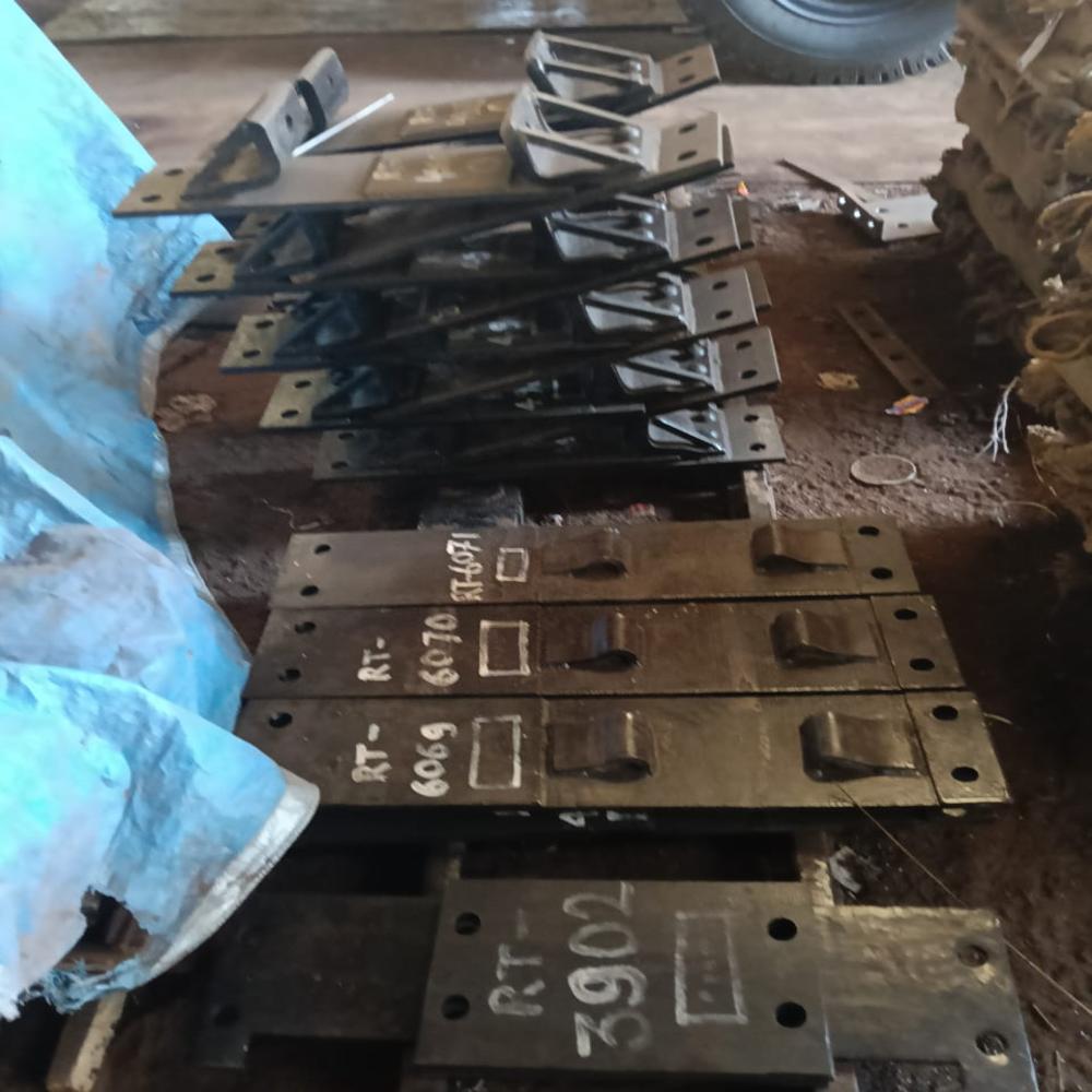 MS Plate And Flat Tie Bar For Turnouts