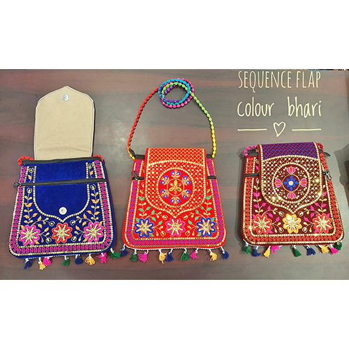 Seqance Work Cross Body Bags - Color: Multicolor