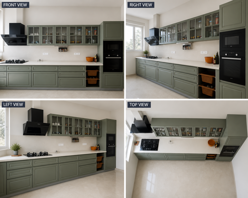 Stainless Steel Modular Kitchen