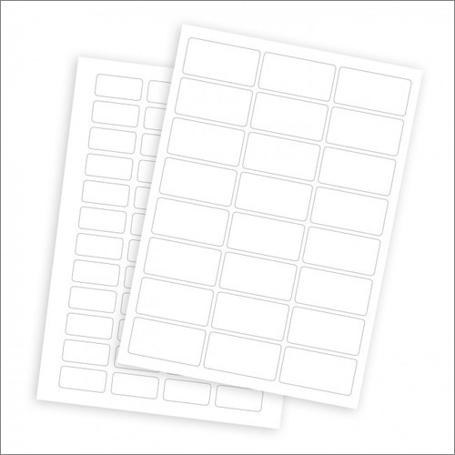 Plain Sticker Sheets