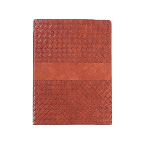 Cl-124 Luxury Leather Notebook - Binding: Perfect Bound