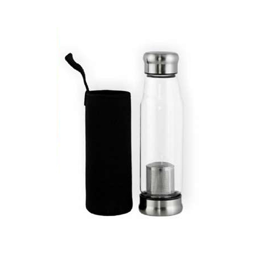 Gbi-4077 500Ml Borosilicate Glass Water And Infuser Bottle - Color: Various Available