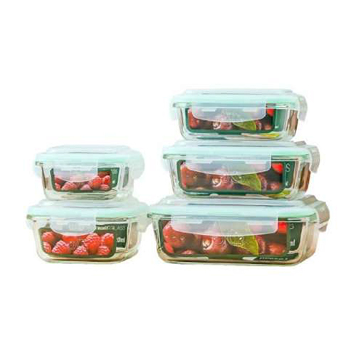 Gbi-4158 5 In 1 Container Set - Color: Transparent