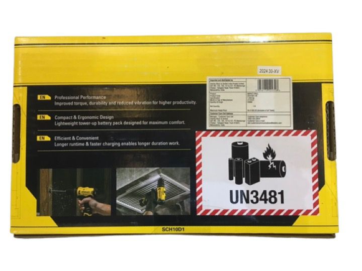 Stanley Chordless Impact Drill