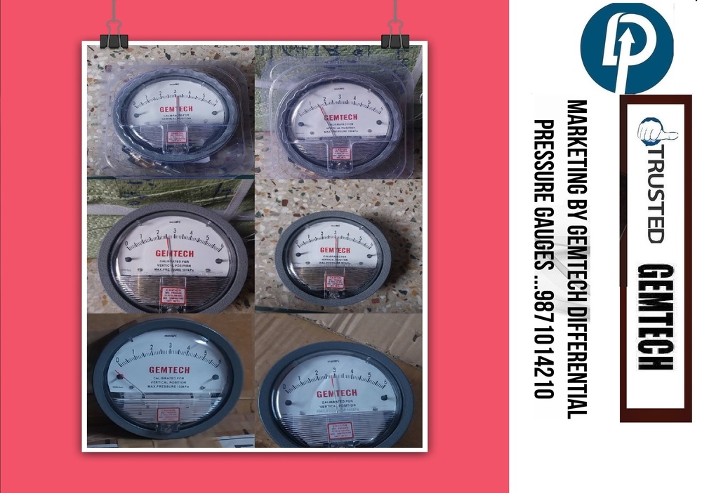 Badaun Industrial Area Uttar Pradesh - GEMTECH I DIFFERENTIAL PRESSURE GAUGE