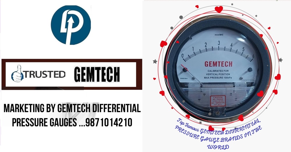 Badaun Industrial Area Uttar Pradesh - GEMTECH I DIFFERENTIAL PRESSURE GAUGE