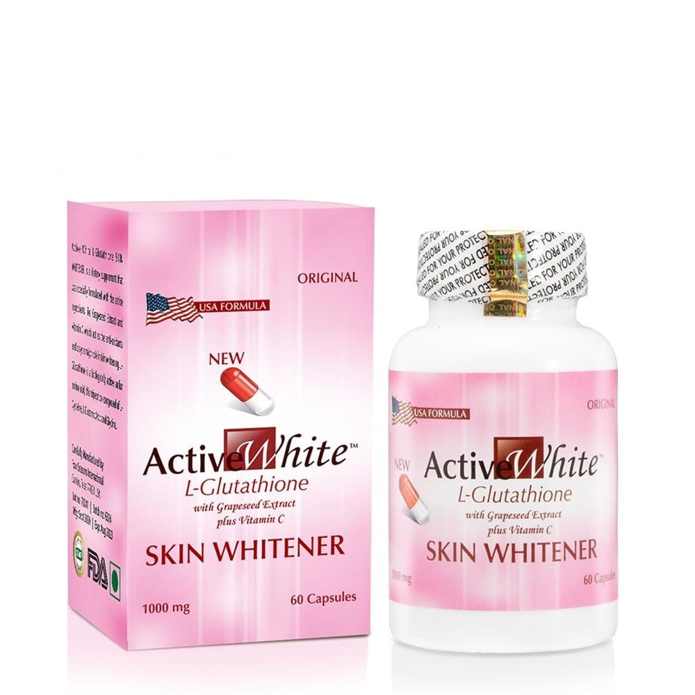 Active White L Glutathione Skin Whitening Capsules