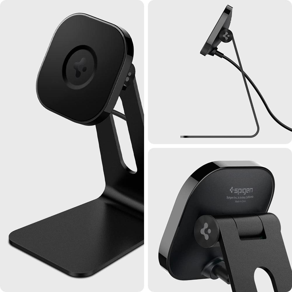 Spigen Magnetic Stand Compatible With Iphone - Color: Black