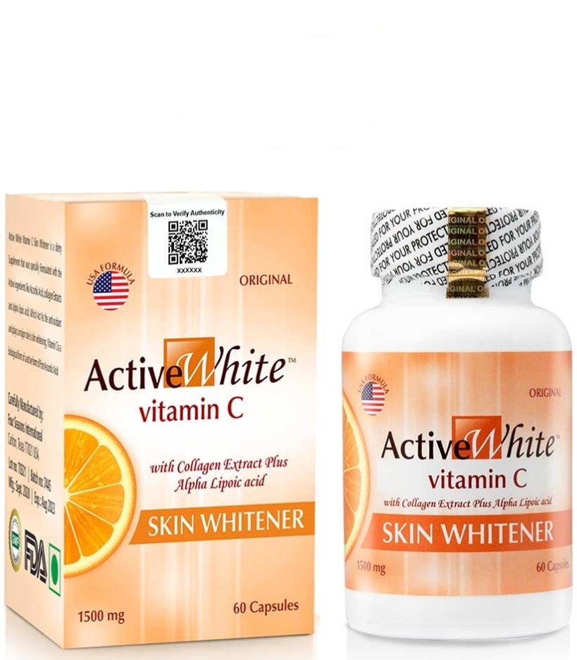 Active White Vitamin C Skin Whitening Pills