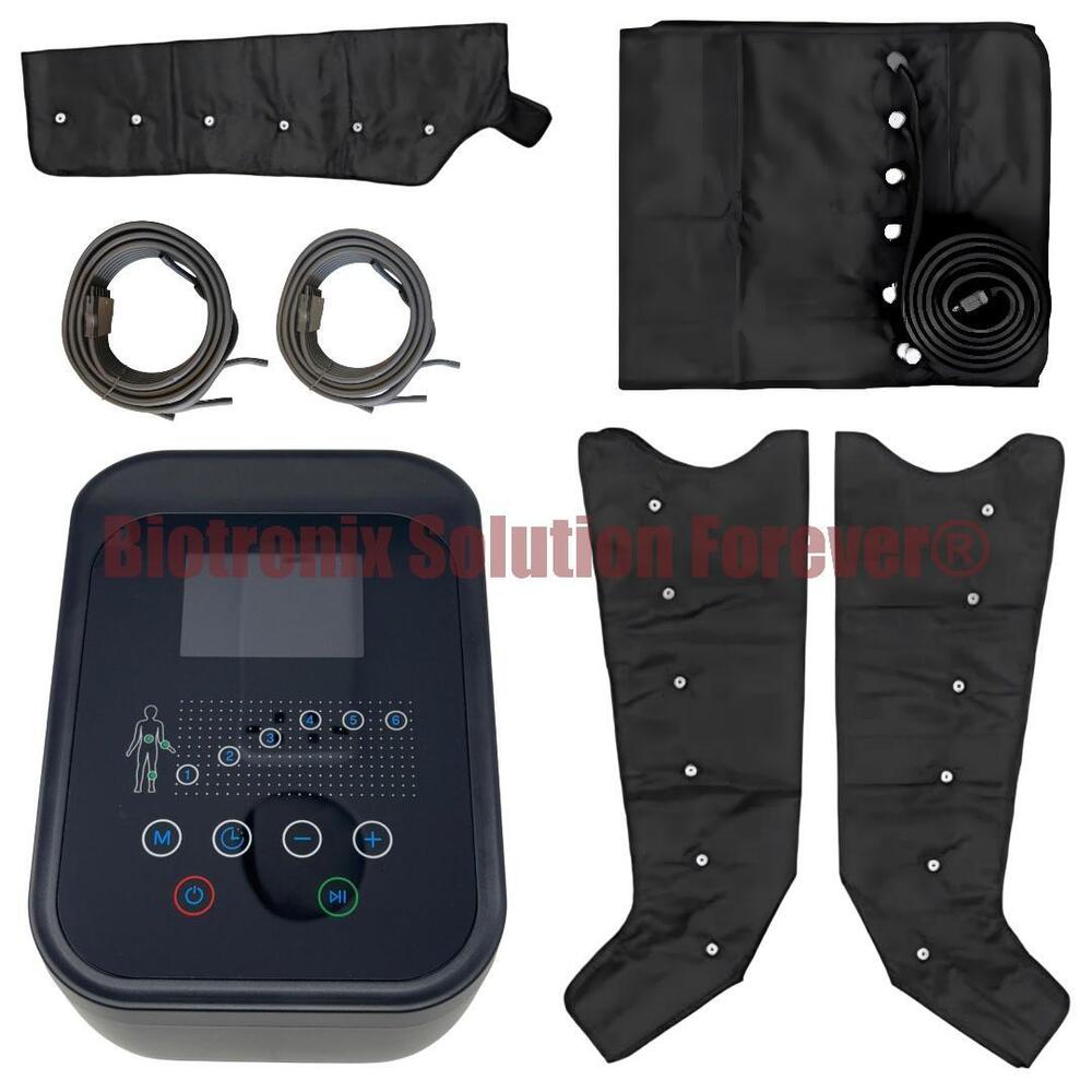 DVT 6 Chamber Digital Compression Therapy System for Legs, Waist & Arm Rehabilitation