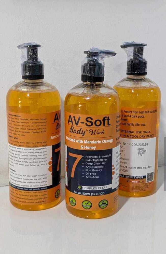 Av Soft Body Wash Gel - Dosage Form: 1/2 Time A Day