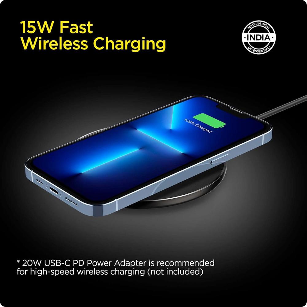 Spigen Wireless Charger- Black