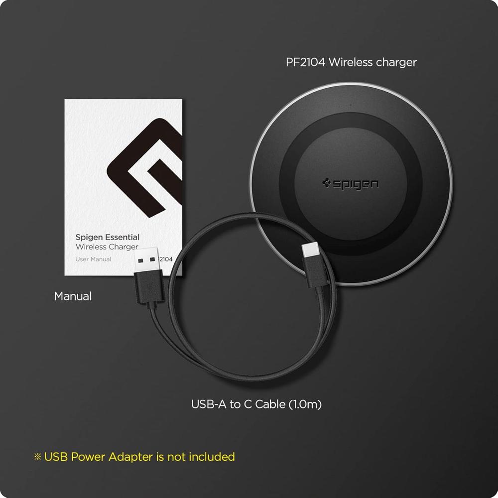 Spigen Wireless Charger- Black
