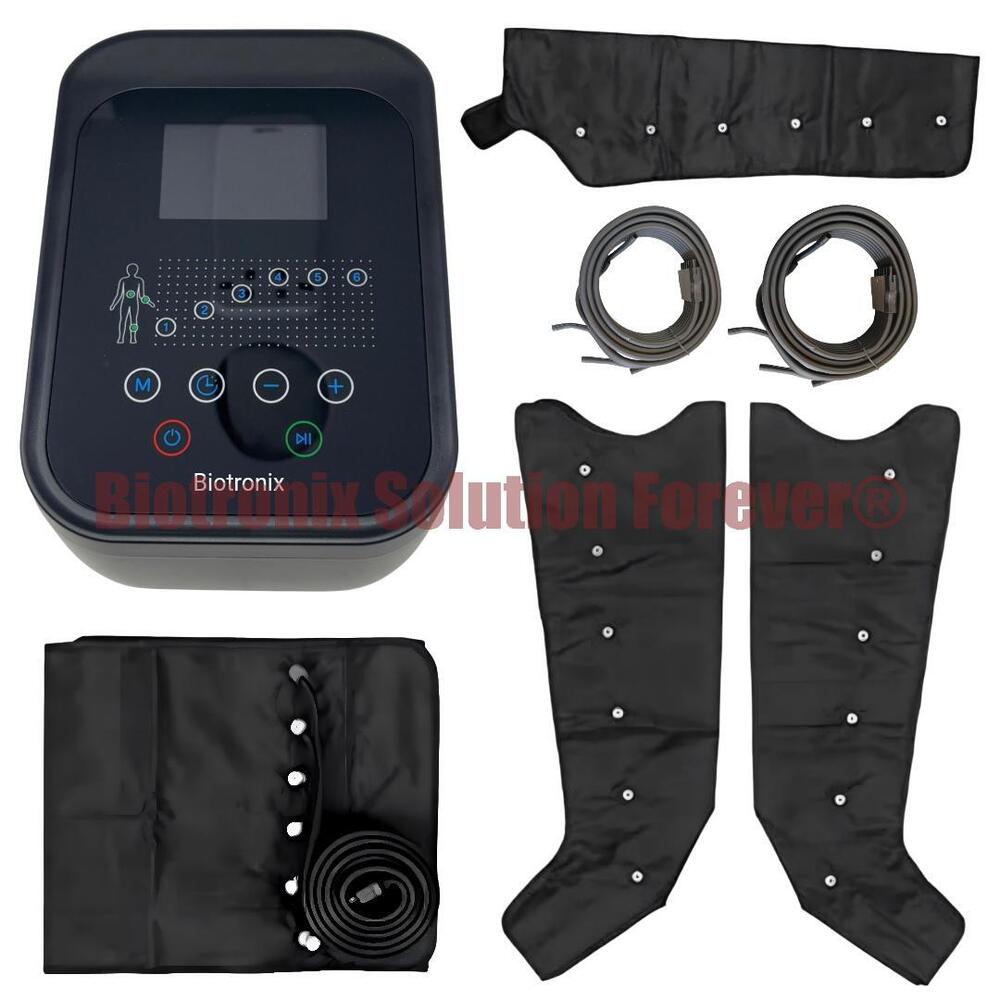 6 Chamber DVT Pump with Touch Panel & Remote | Professional Lymphedema Therapy Device