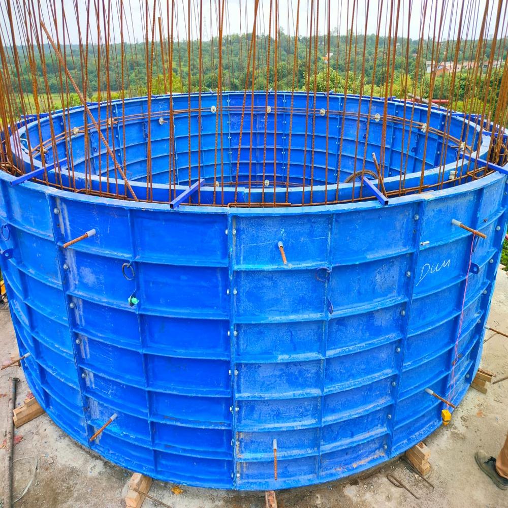Overhead Tank Form Work - Application: Construction