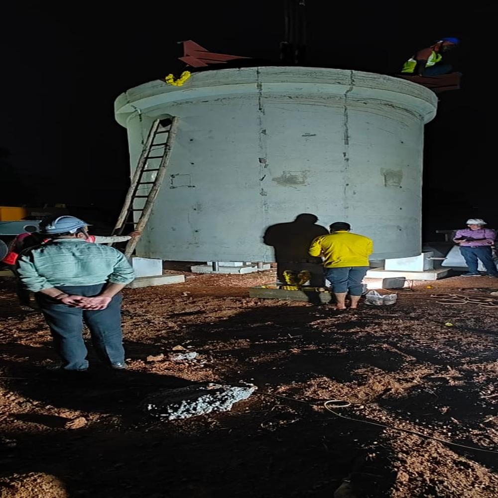 Overhead Tank Form Work - Application: Construction