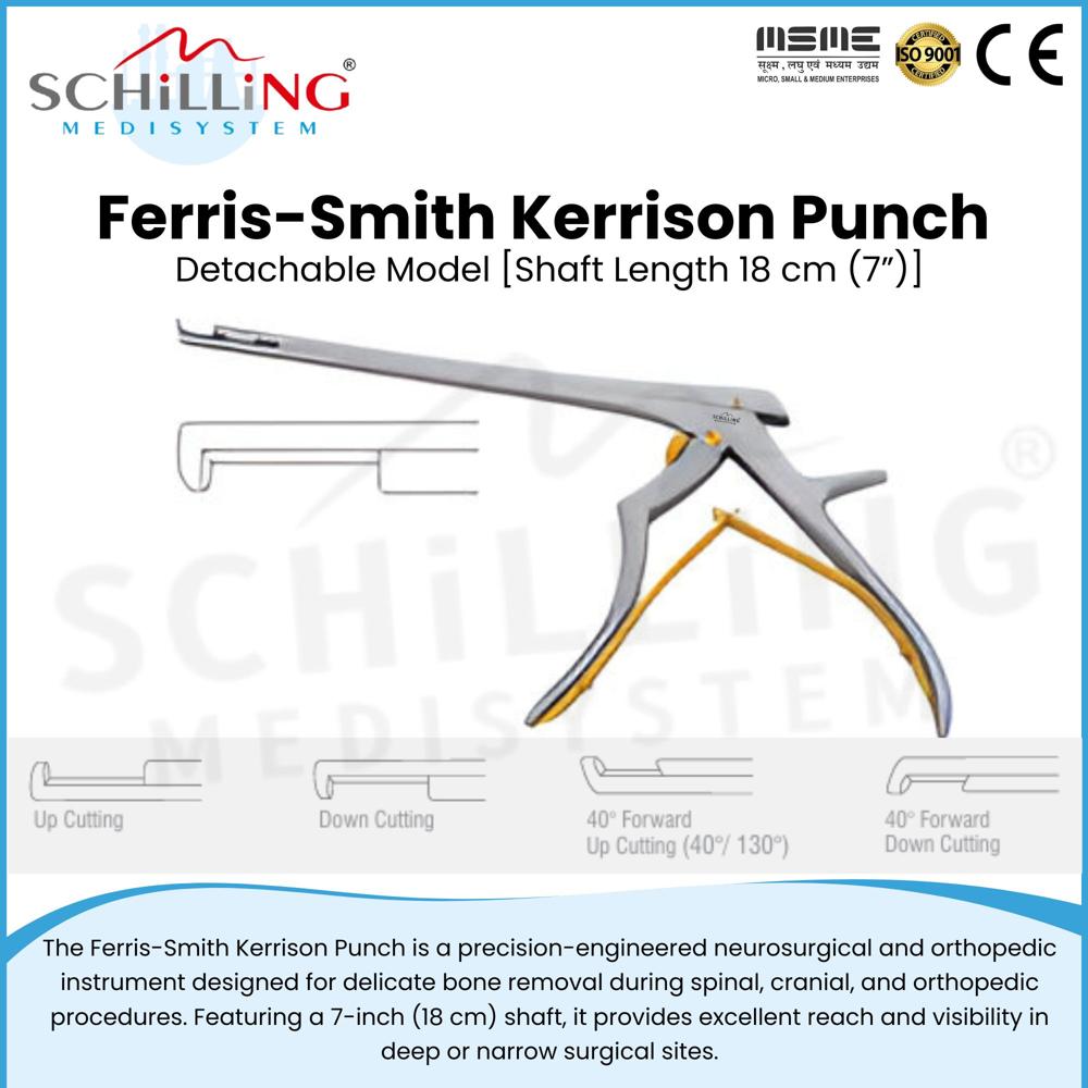 Schilling Ferris-Smith Kerrison Punch Thin Footplate, Detachable Model