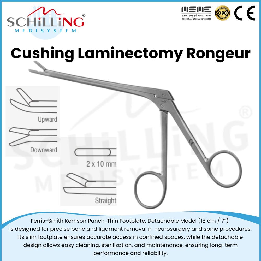 Schilling Cushing Laminectomy Rongeur