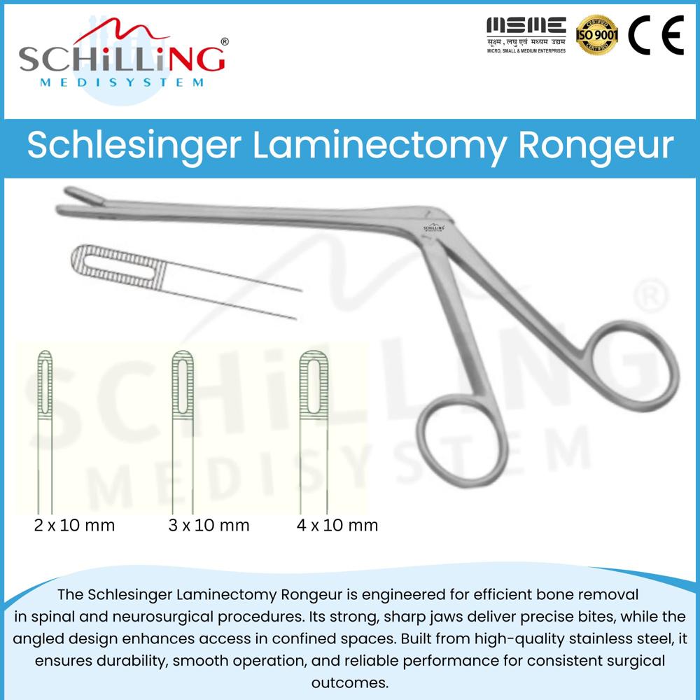 Schilling Schlesinger Laminectomy Rongeur