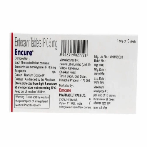 Encure Tablet - Recommended For: Doctor