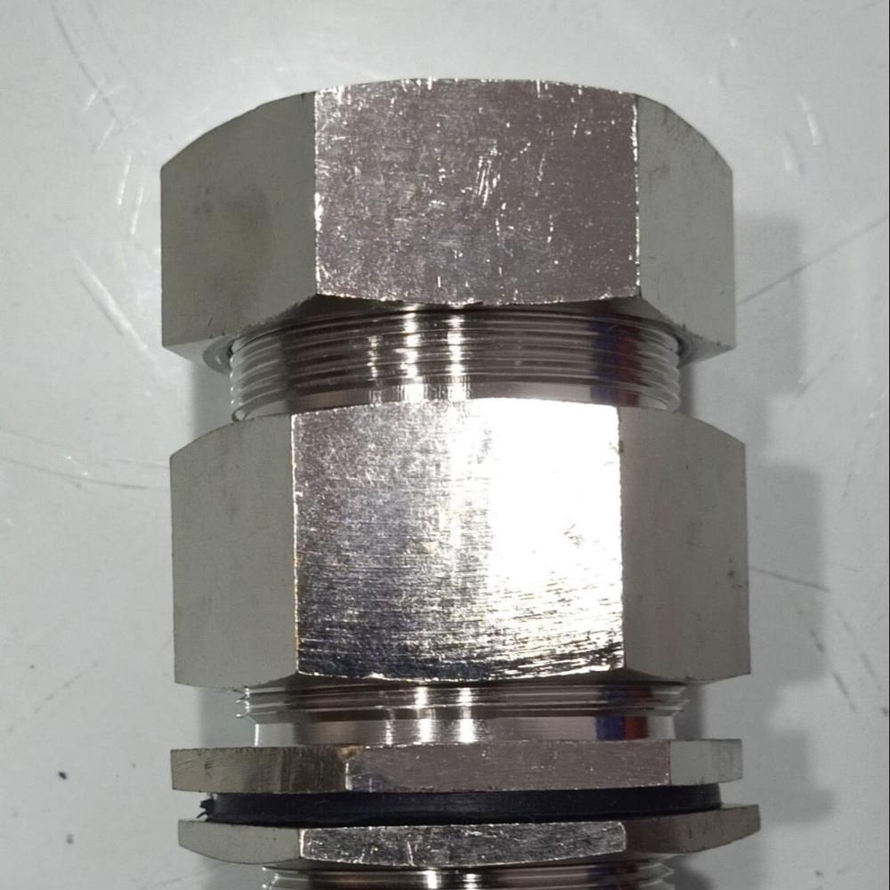 100mm Double Compression Brass Cable Glands - Material Grade: 316