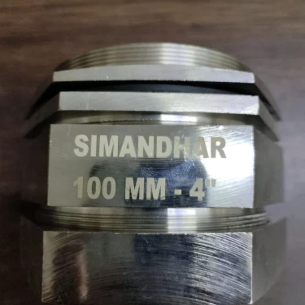 100mm Double Compression Brass Cable Glands - Material Grade: 316