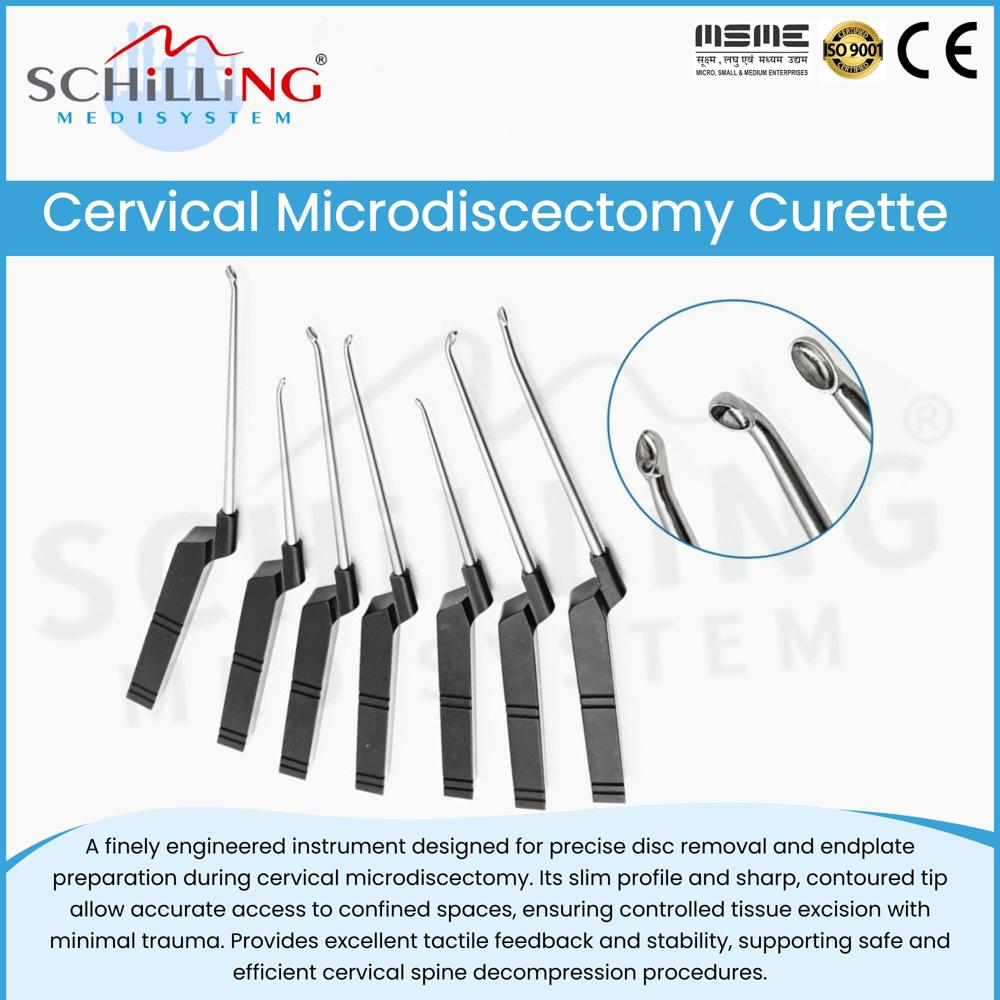 Schilling Cervical Microdiscectomy Curette