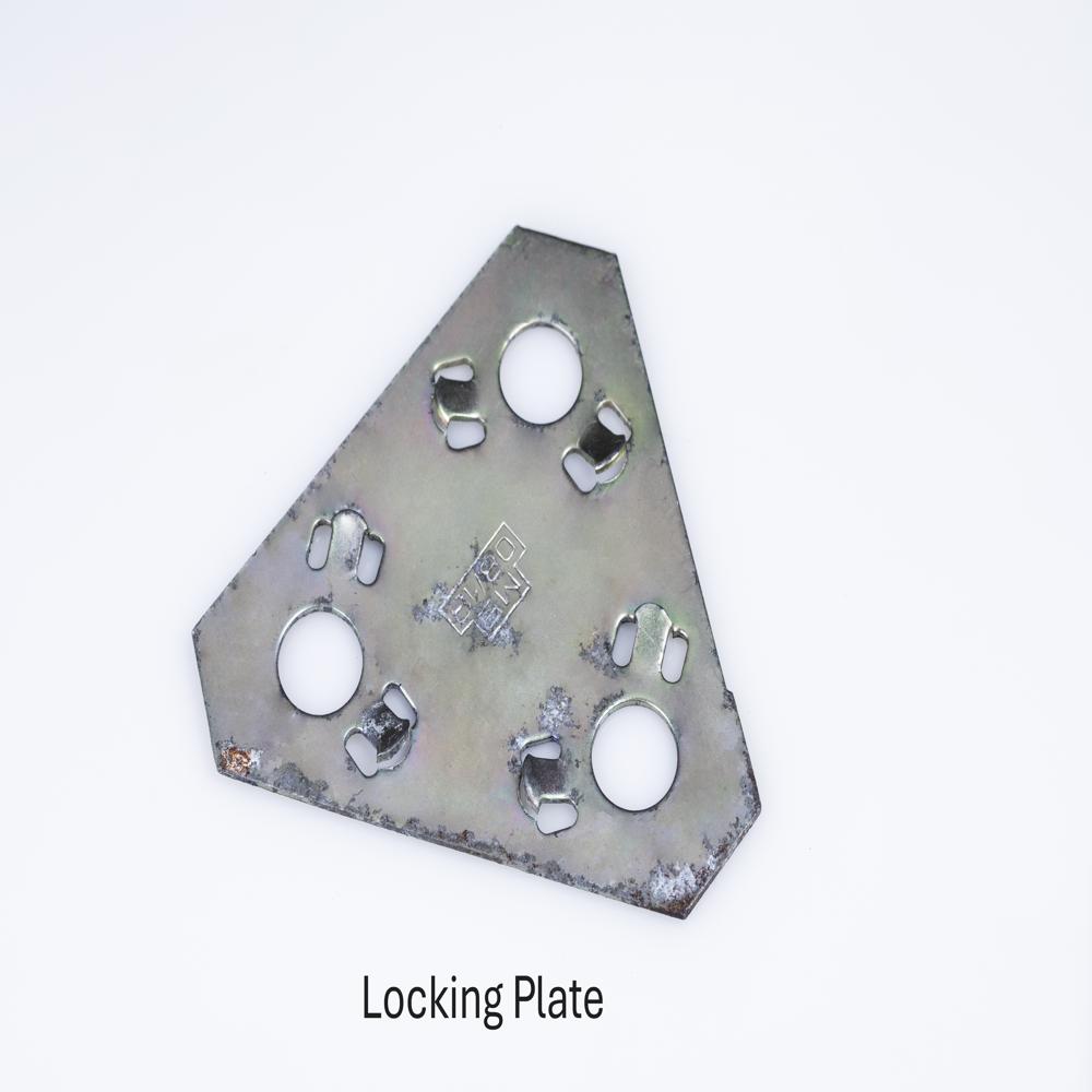 Locking Plate - Color: Silver