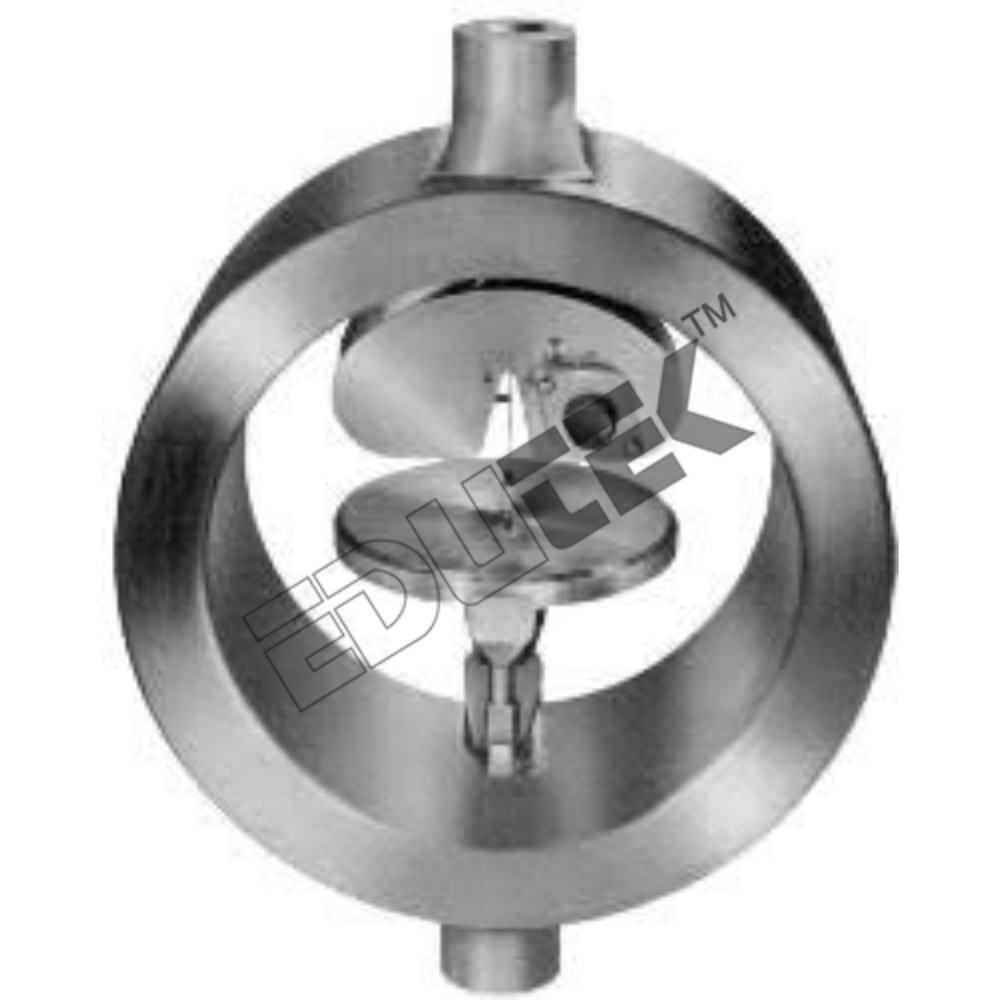 Tension And Compression Type Proving Ring - Steel Metallic Material, Customizable Dimensions | High Precision, Manual Operation, 10,000kg Capacity