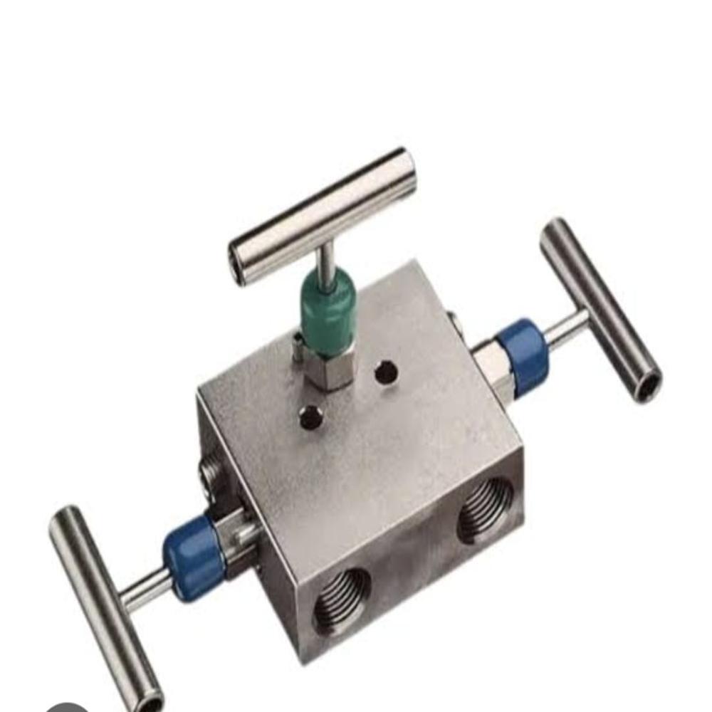 01_Ss 3 Way Manifold Valve