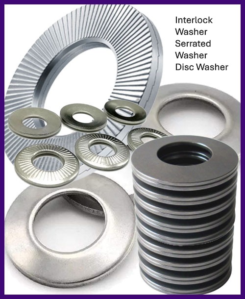 All Type Washer - Color: Silver