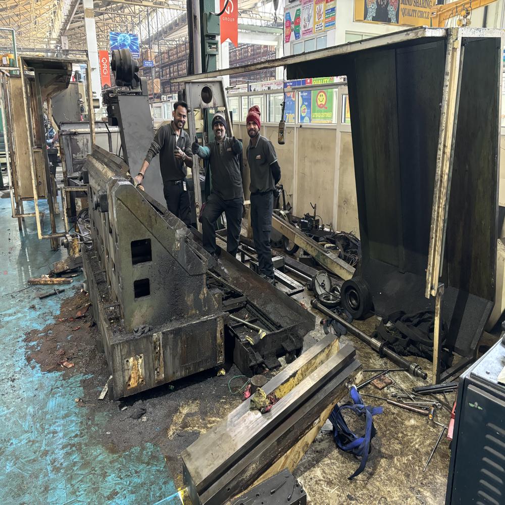 Cnc Machine Reconditioning And Retrofitment - Product Type: Services