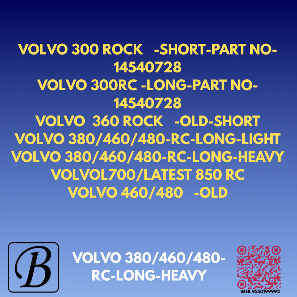 VOLVO 480 RC Tooth Points